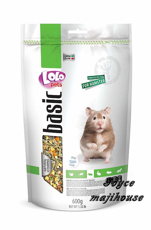 LOLO寵物鼠營養滿分綜合主食(600克)