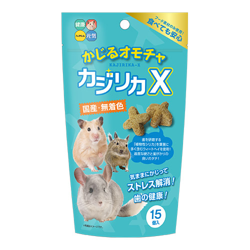 日本HiPet鼠兔卡哩卡哩磨牙點心(X形)